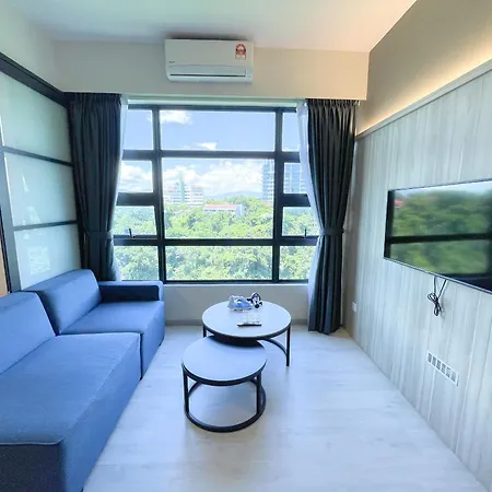Blue Summer At Jesslton Quay 亚庇忆廊 Seaview Kota Kinabalu Exterior photo