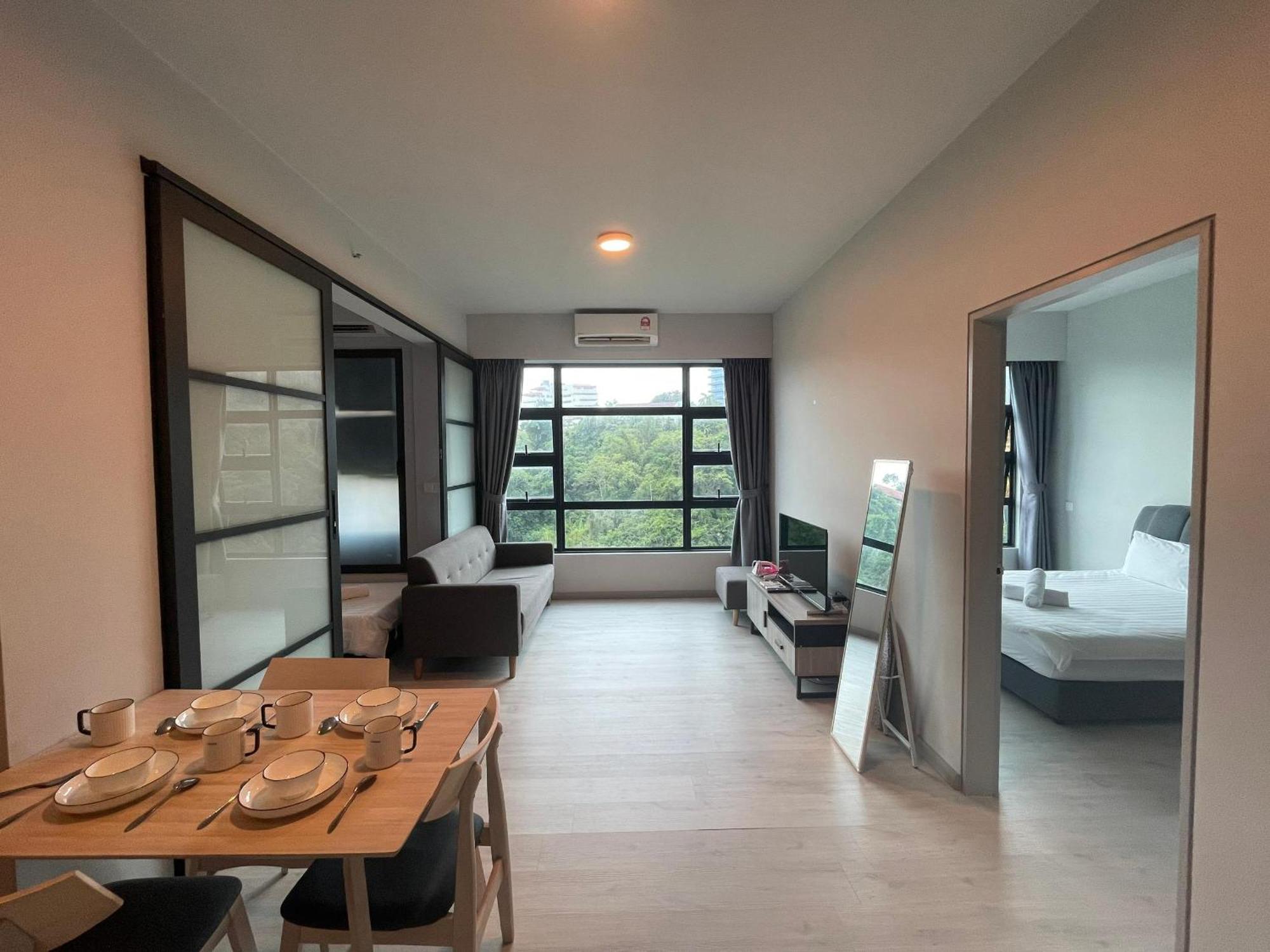 Apartment Blue Summer At Jesslton Quay 亚庇忆廊 Seaview