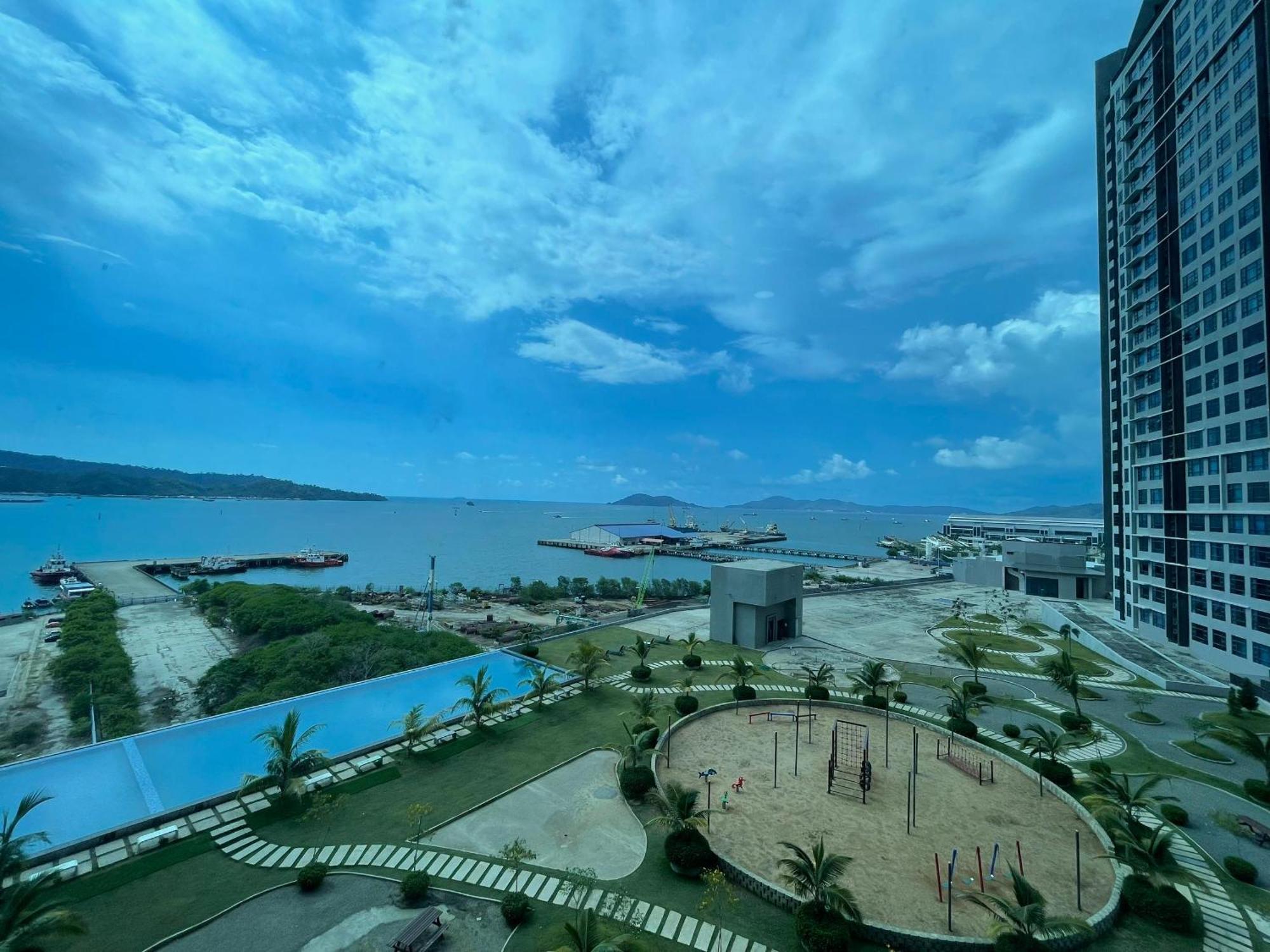 Apartment Blue Summer At Jesslton Quay 亚庇忆廊 Seaview Kota Kinabalu