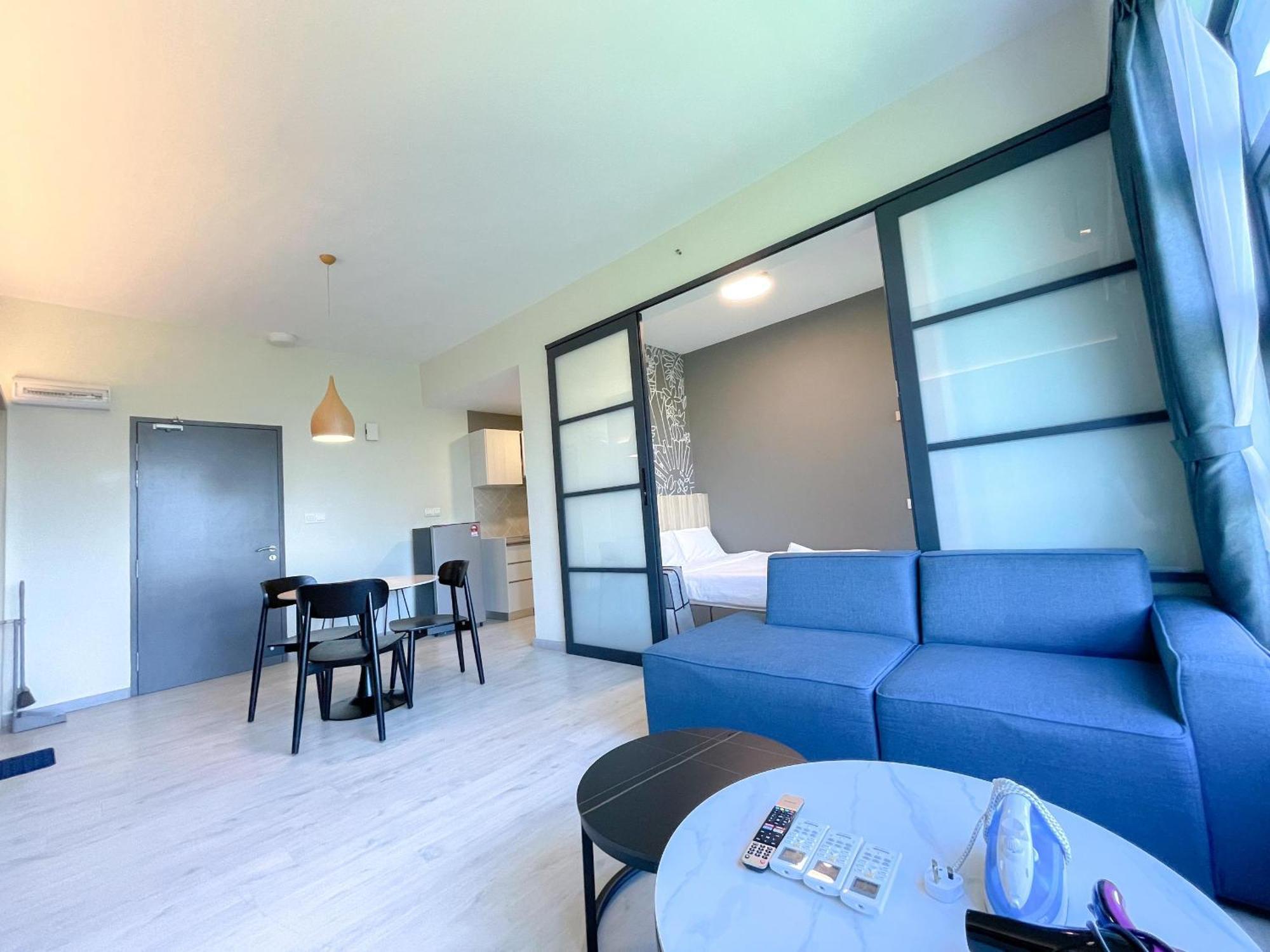 Apartment Blue Summer At Jesslton Quay 亚庇忆廊 Seaview *