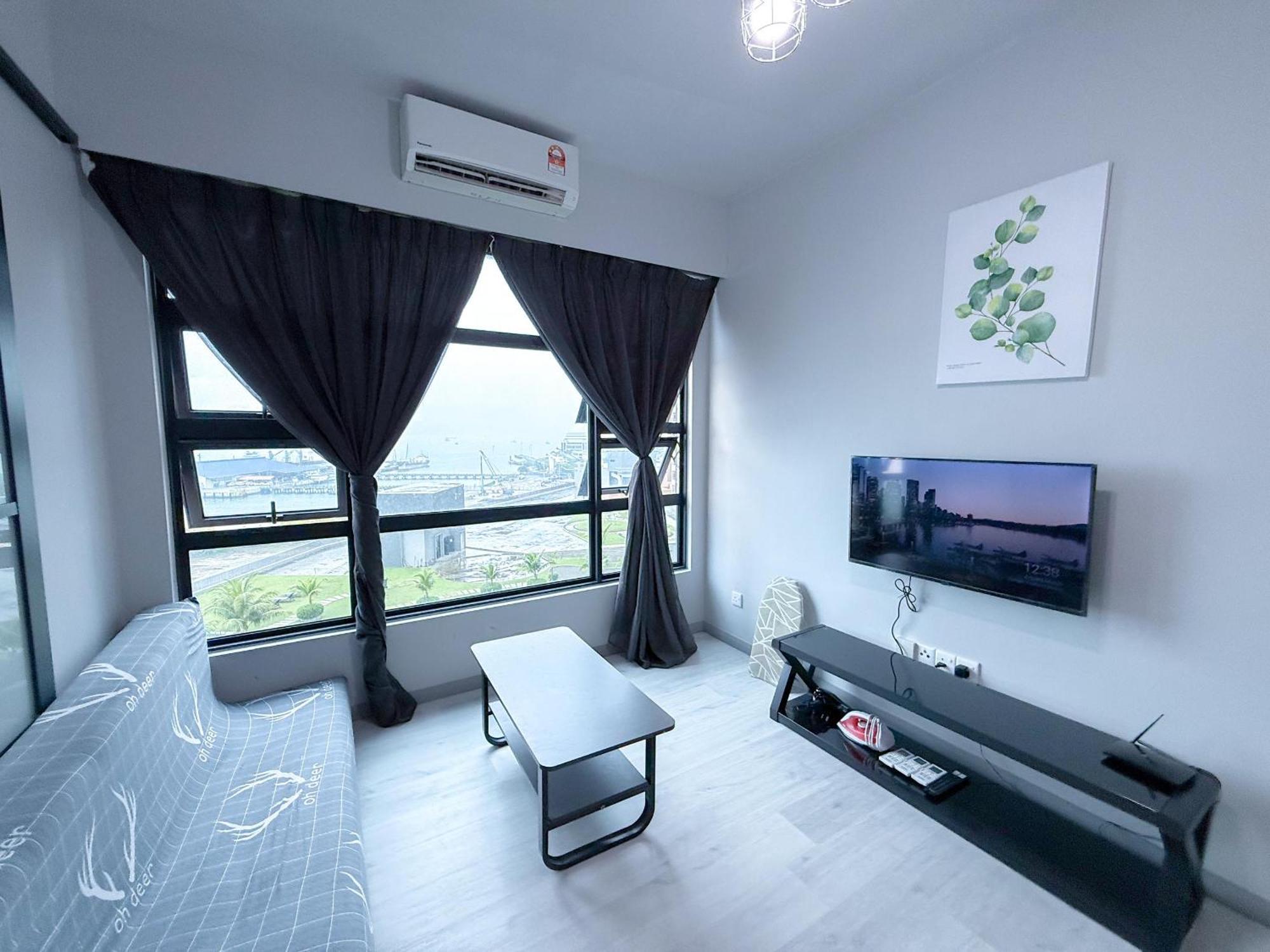 Apartment Blue Summer At Jesslton Quay 亚庇忆廊 Seaview *