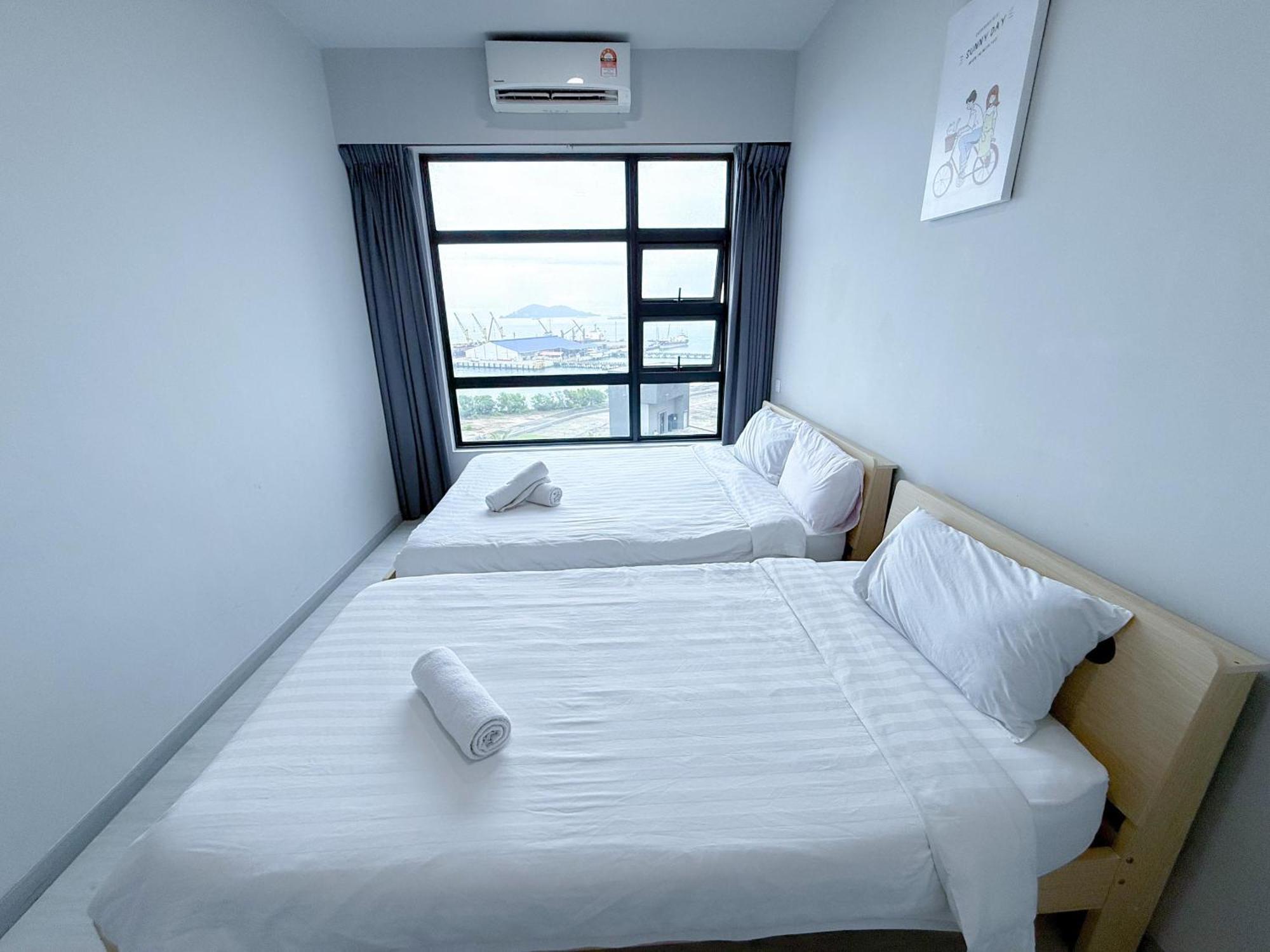 Apartment Blue Summer At Jesslton Quay 亚庇忆廊 Seaview Kota Kinabalu