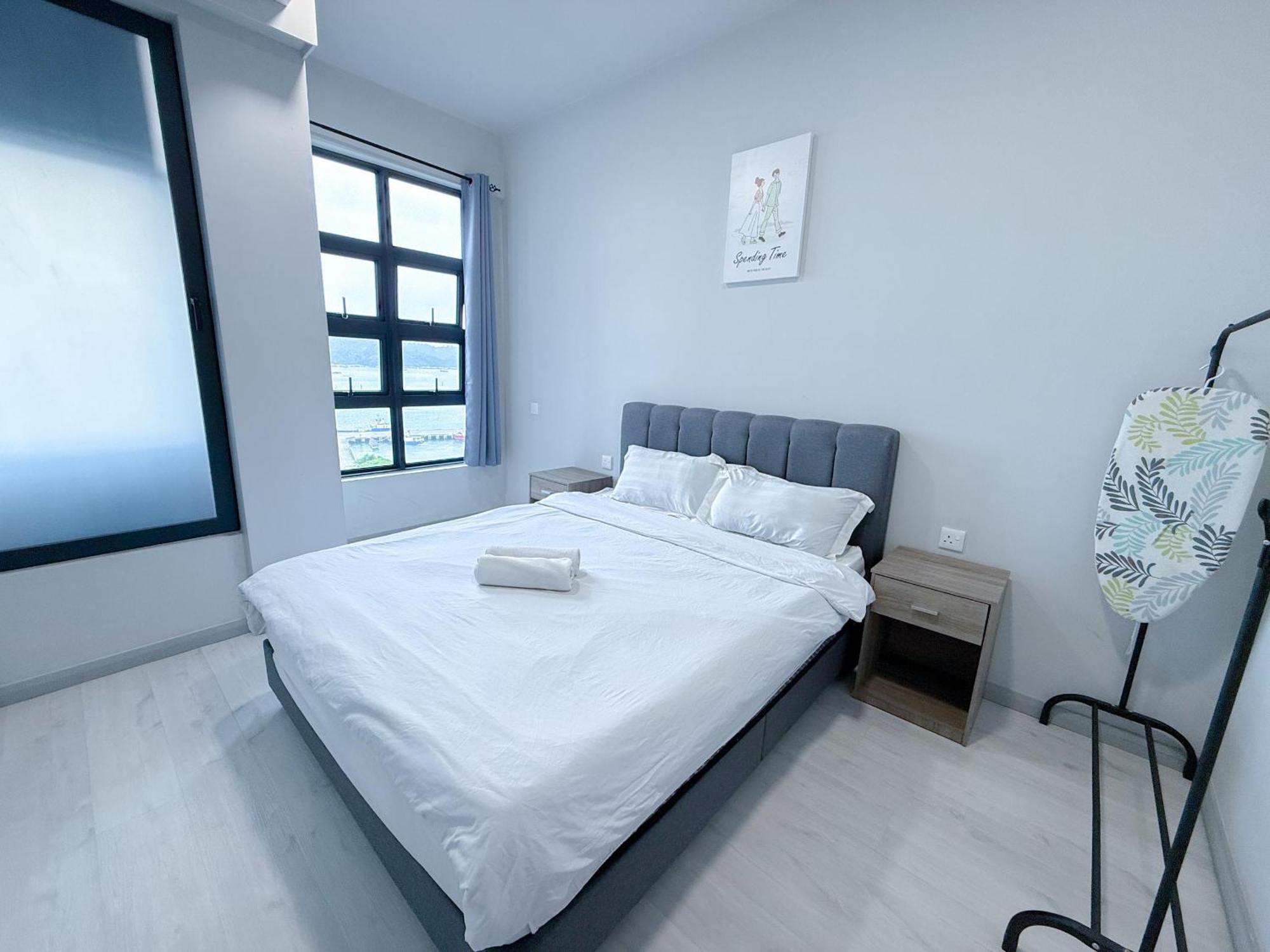 Blue Summer At Jesslton Quay 亚庇忆廊 Seaview Apartment *