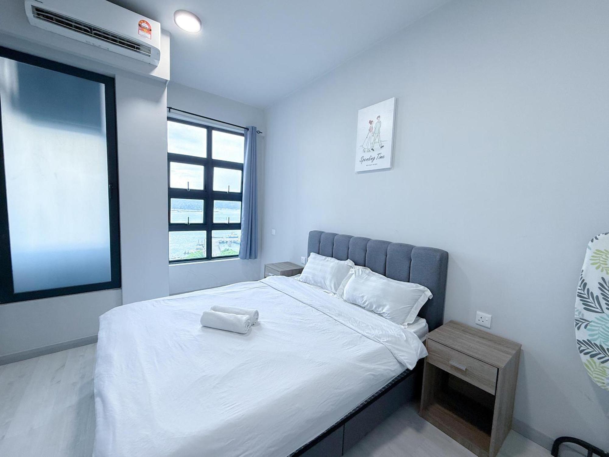 Apartment Blue Summer At Jesslton Quay 亚庇忆廊 Seaview *